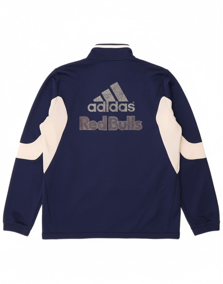 ADIDAS Jungen Red Bull Trainingsanzug Top Jacke 13-14 Jahre Marineblau