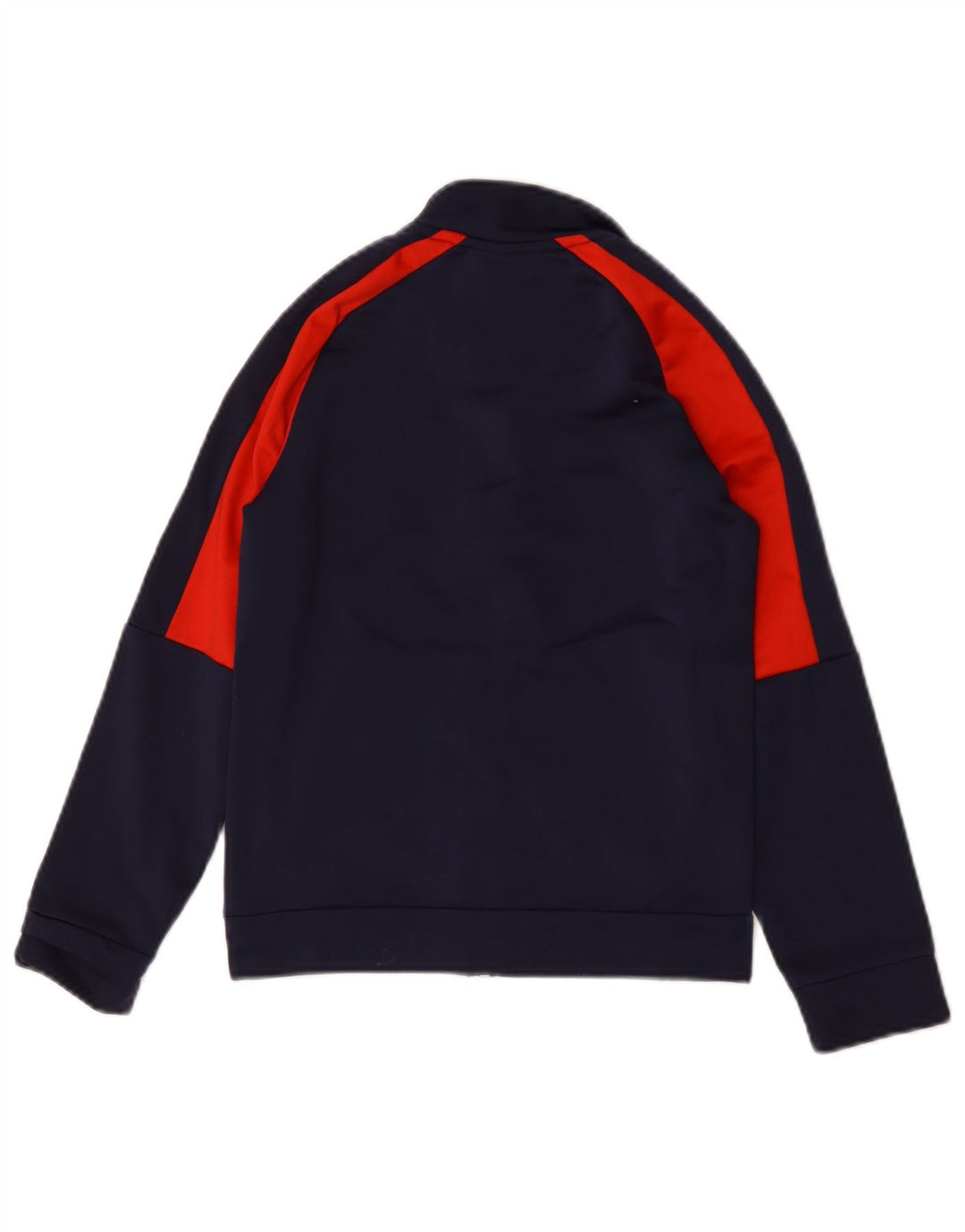 PUMA Jungen Grafik-Trainingsanzug-Top-Jacke, 9–10 Jahre, Marineblau, Farbblock