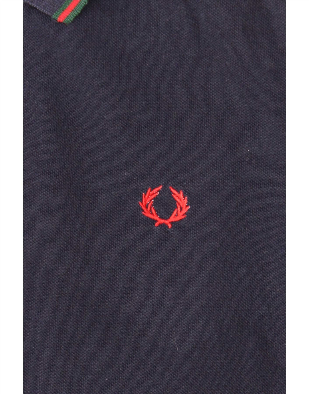 Fred Perry Herren-Poloshirt, mittelmarineblaue Baumwolle