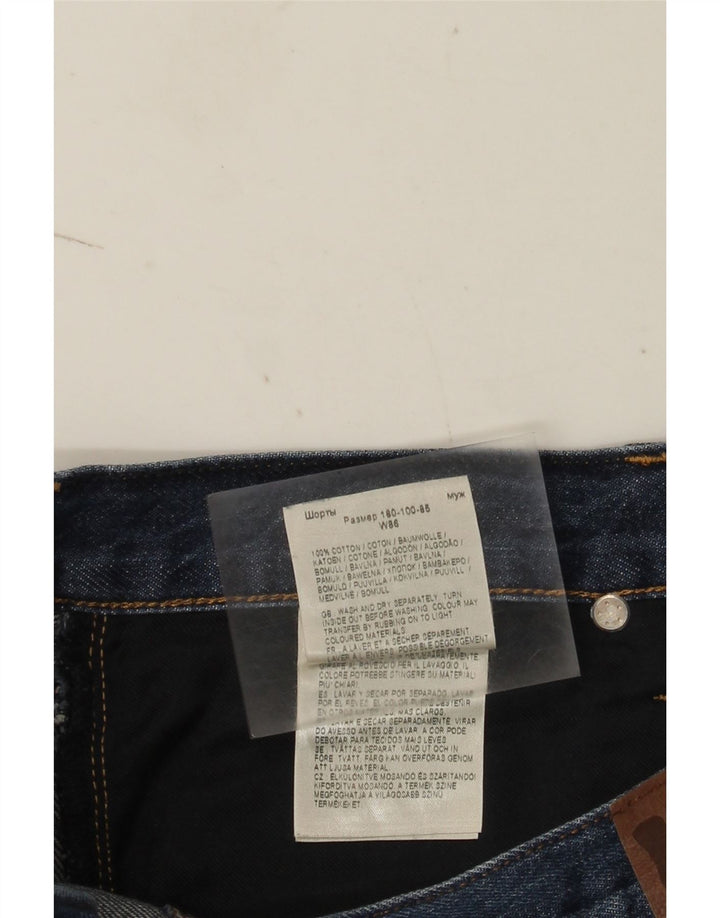 Lee Herren-Jeansshorts, W34, Größe L, Blau, Baumwolle