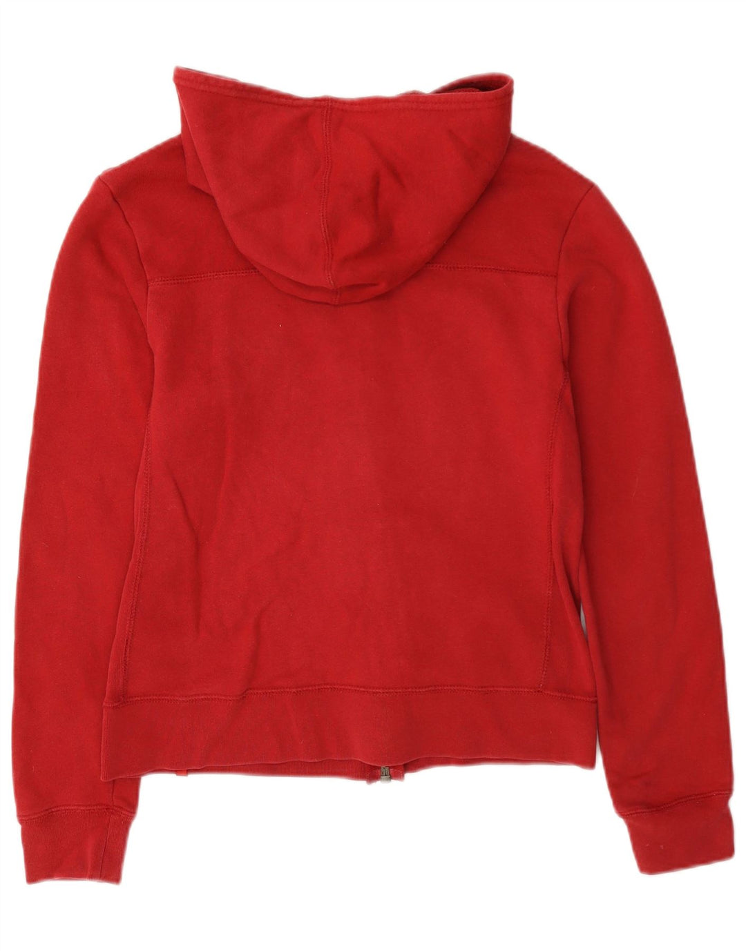 Levi's Damen Crop Zip Hoodie Pullover UK 10 Small Rot