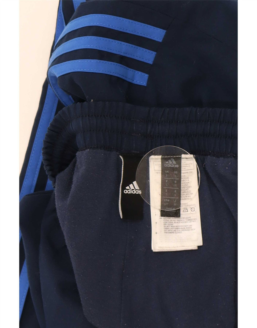Adidas Herren-Trainingshose, Jogginghose, Größe S, Marineblau, Polyester