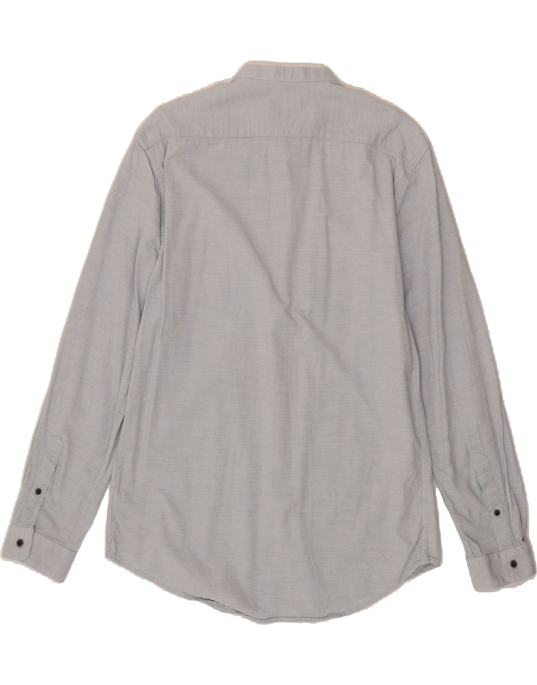 ZARA Mens Slim Fit Shirt XL Blue Cotton Vintage Zara and Second-Hand Zara from Messina Hembry 