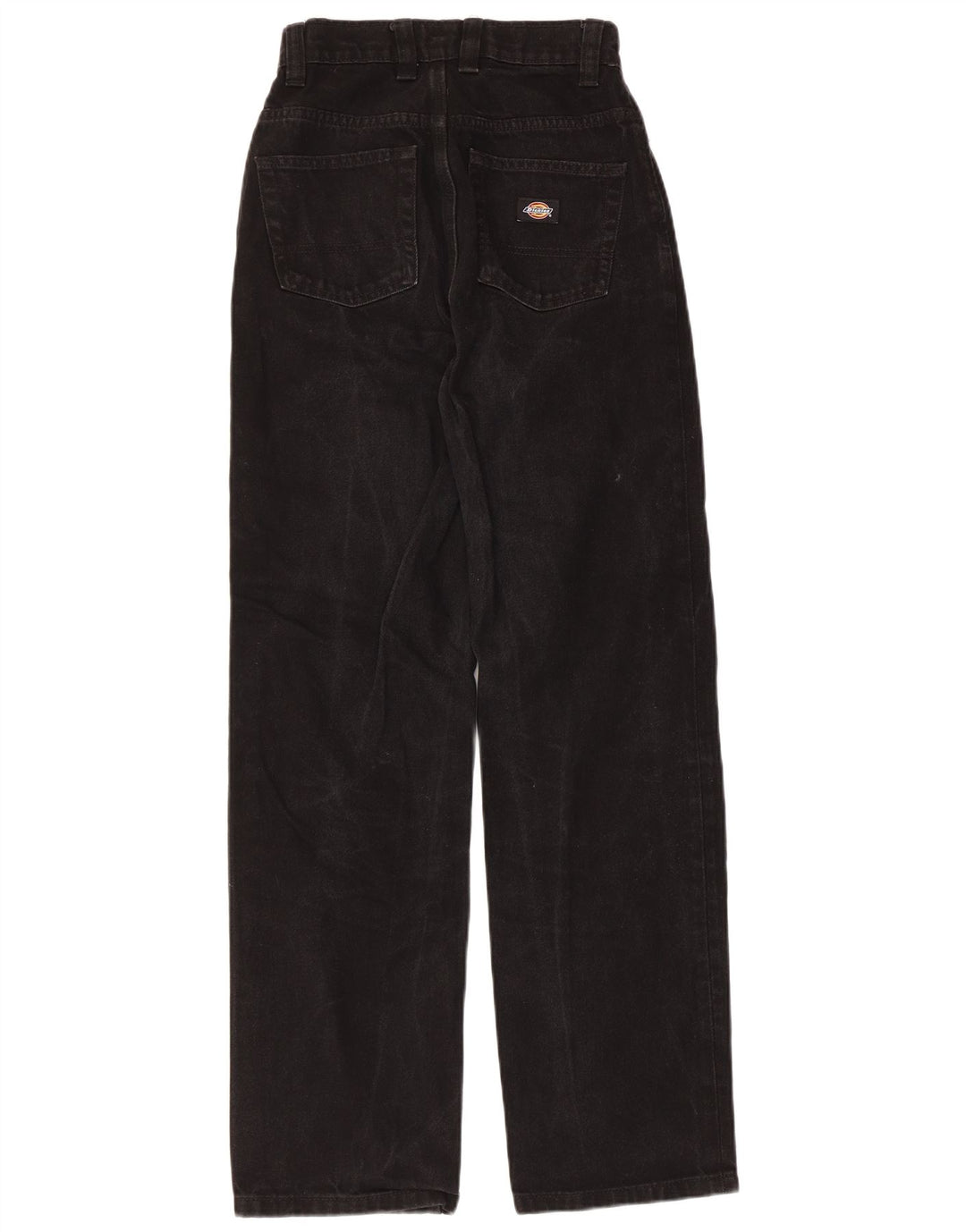 DICKIES Damen-Jeans mit hoher Taille, W25, L30, schwarze Baumwolle