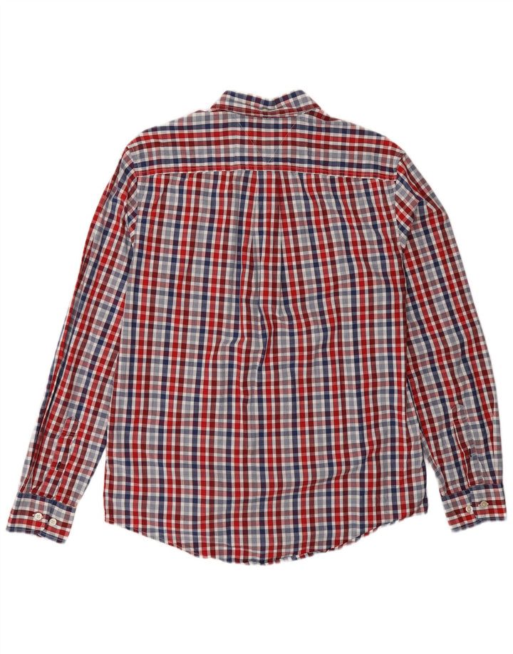 Tommy Hilfiger Herrenhemd, mittelgroß, mehrfarbig, Gingham-Baumwolle