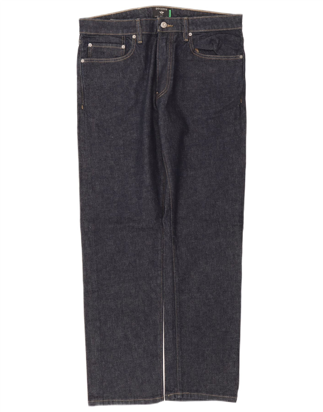 Dockers Herren Slim Jeans W34 L32 Marineblau Baumwolle