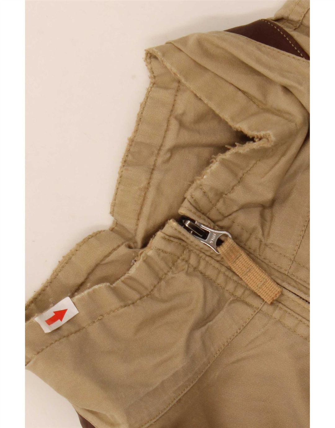 Timberland Herren Bomberjacke UK 44 2XL Beige Baumwolle