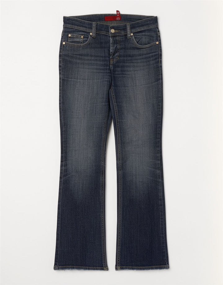 Vintage Damen Bootcut Jeans W27 L31 Blau