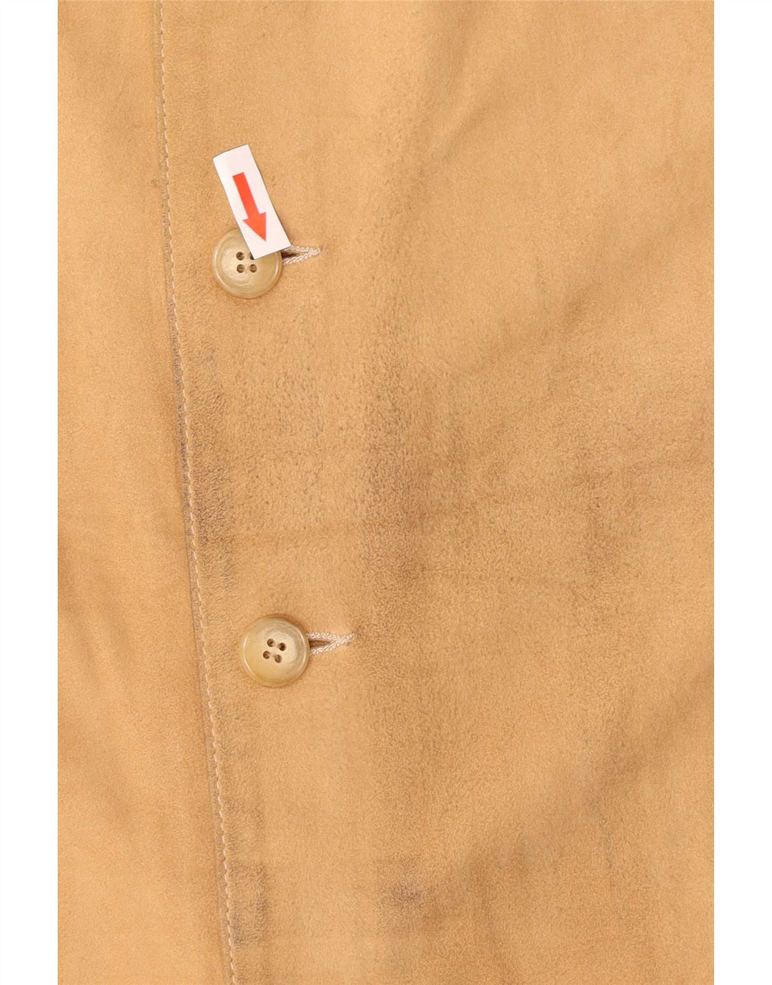 Enrico Mandelli Damen Lederjacke UK 18 XL Braun Klassisch