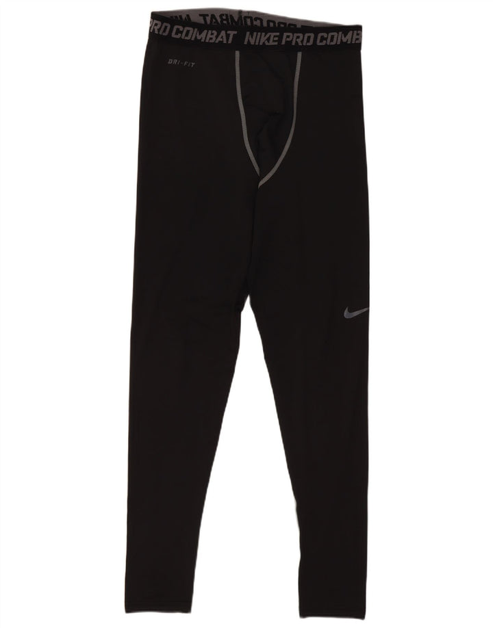 Nike Herren-Kompressions-Leggings mit Grafik, Größe L, Schwarz