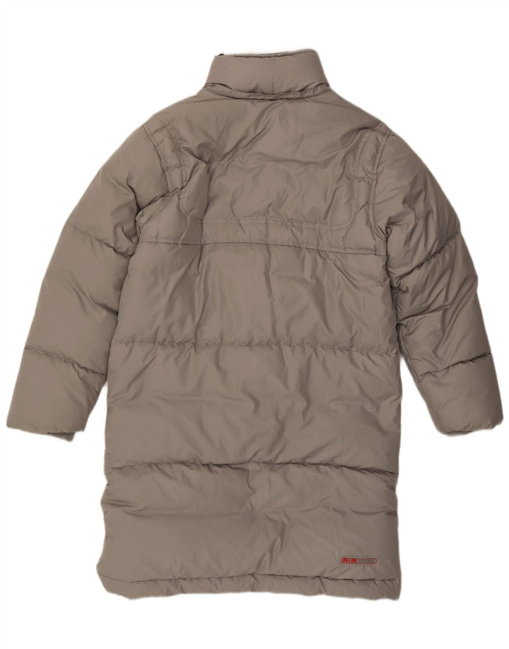 Nike Herren gepolsterter Mantel UK 36/38 Small Grau Polyester