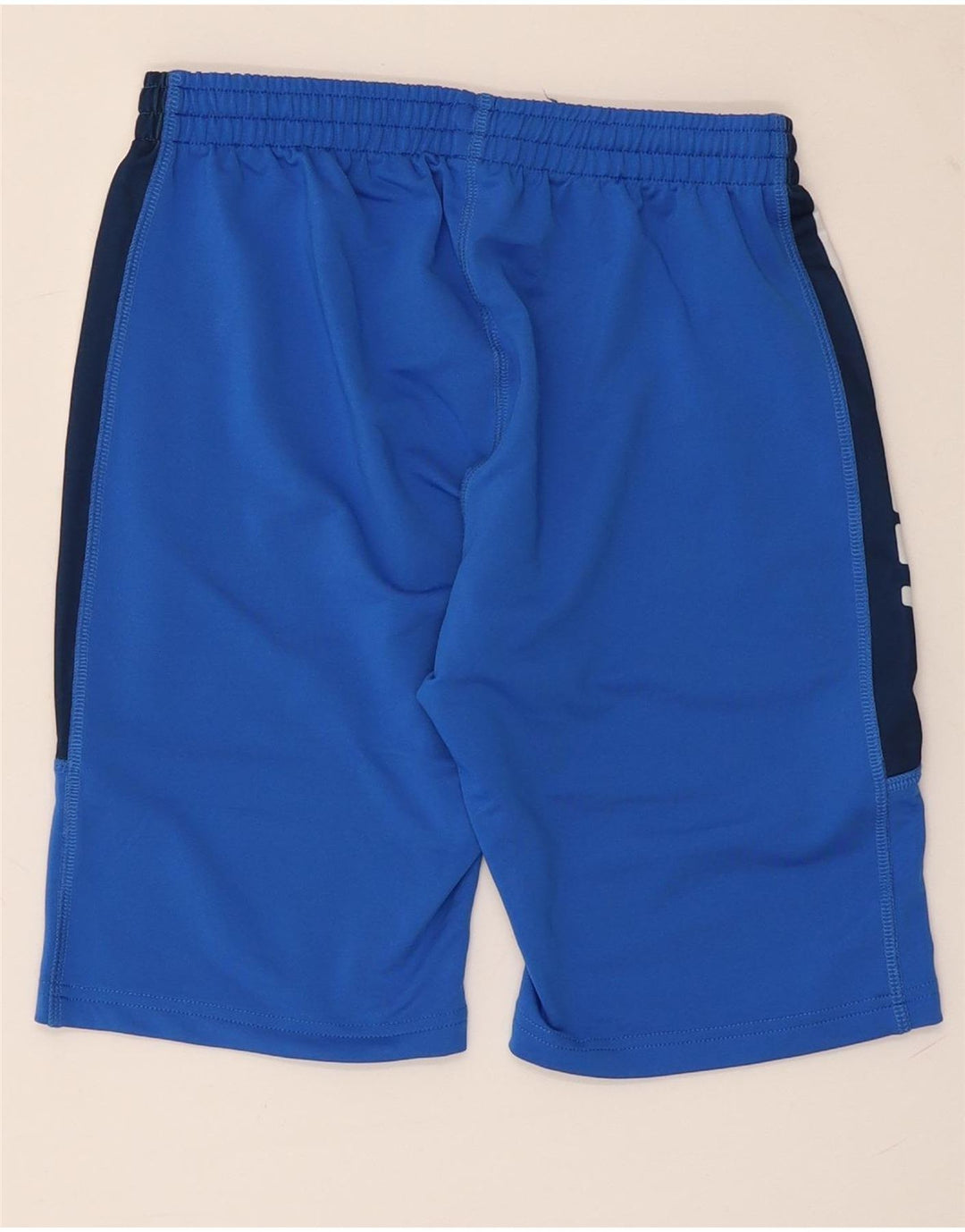 Asics Herren-Sportshorts, groß, blaues Farbblock-Polyester