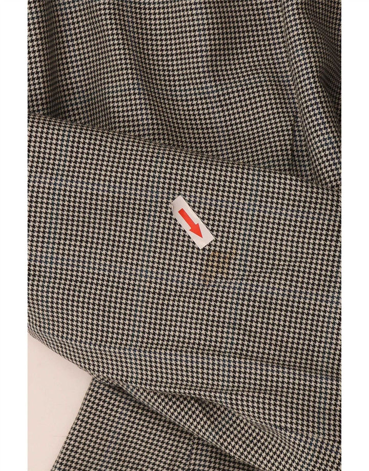Marks & Spencer Herren-Blazer mit 2 Knöpfen, Gr. 40, mittelschwarz, Hahnentrittmuster