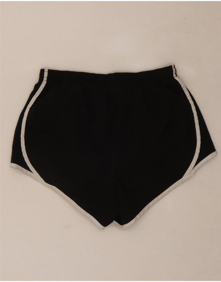 Nike Damen Dri Fit Sport Shorts UK 12 Medium Schwarz Polyester