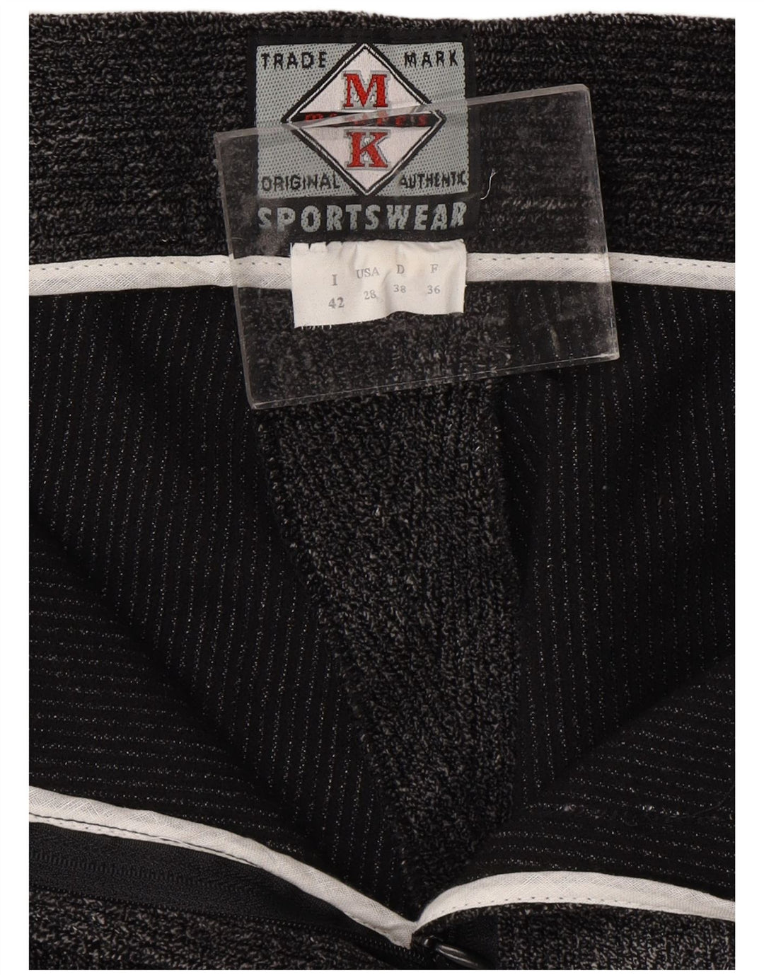 MC KEE'S Damen Slim Cordhose IT 42 Medium W28 L25 Grau