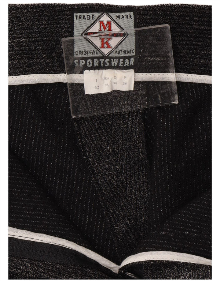 MC KEE'S Damen Slim Cordhose IT 42 Medium W28 L25 Grau