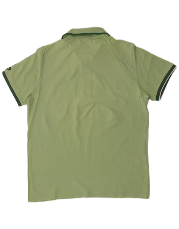 Lotto Herren Poloshirt XL Grün gestreift