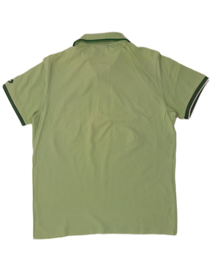 Lotto Herren Poloshirt XL Grün gestreift