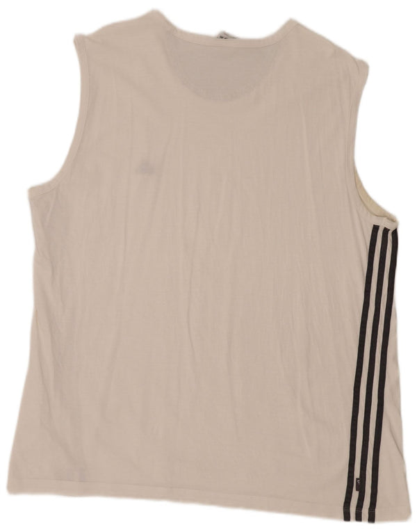 Adidas Herren Weste Top 2XL Weiß