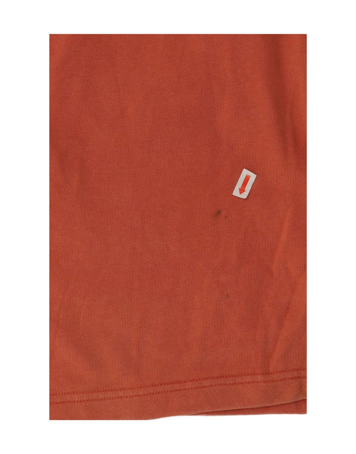 Marks & Spencer Herren-Sportshorts mit normaler Passform, 3XL, Orange, Baumwolle