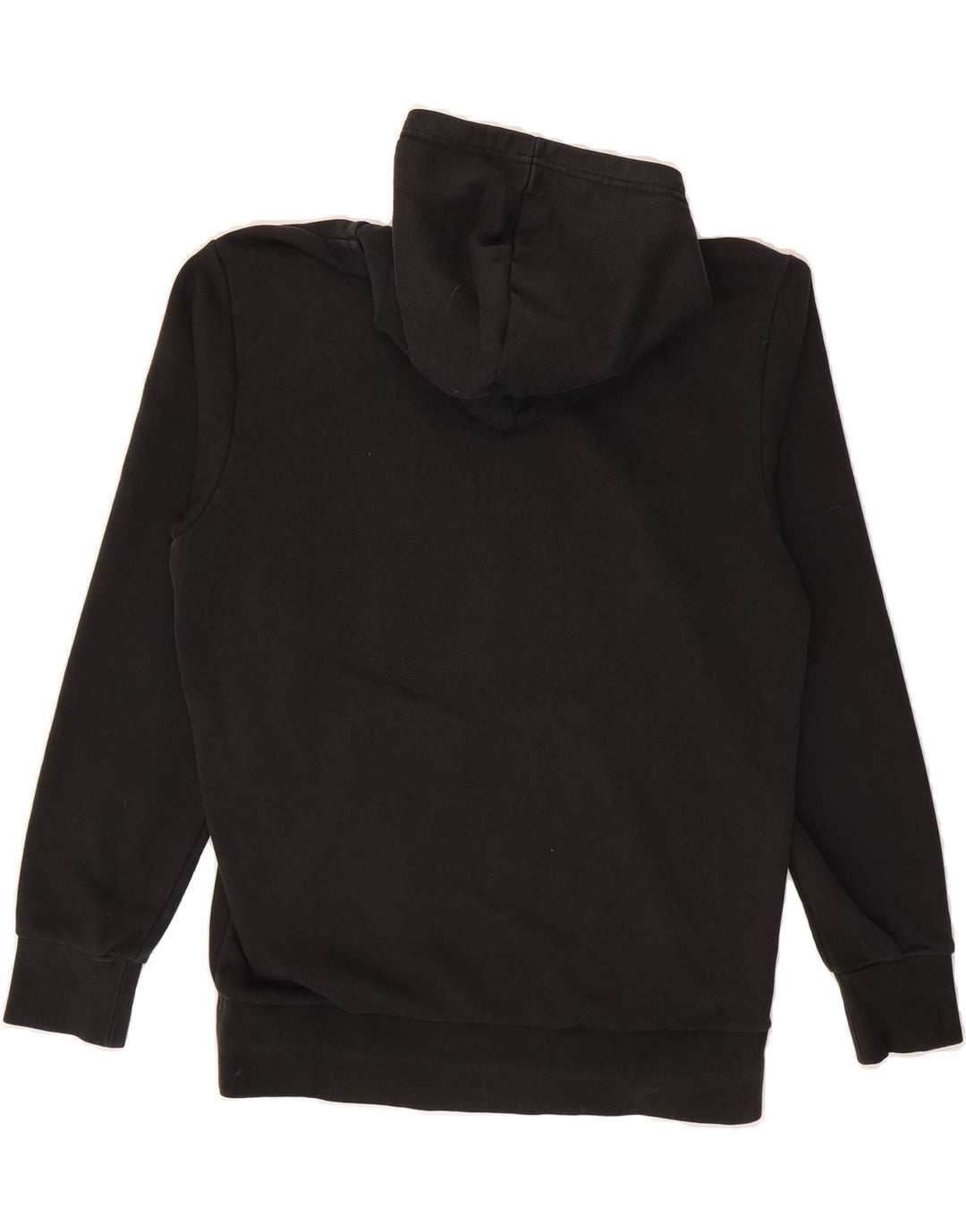 ADIDAS Mens Graphic Hoodie Jumper Medium Black Cotton Vintage Adidas and Second-Hand Adidas from Messina Hembry 