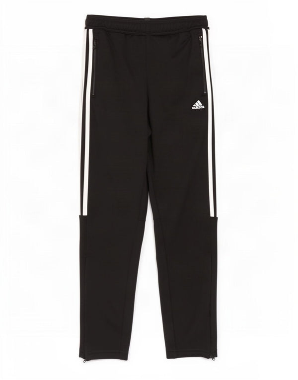 Adidas Jungen Aeroready Trainingshose 13–14 Jahre, schwarzes Polyester