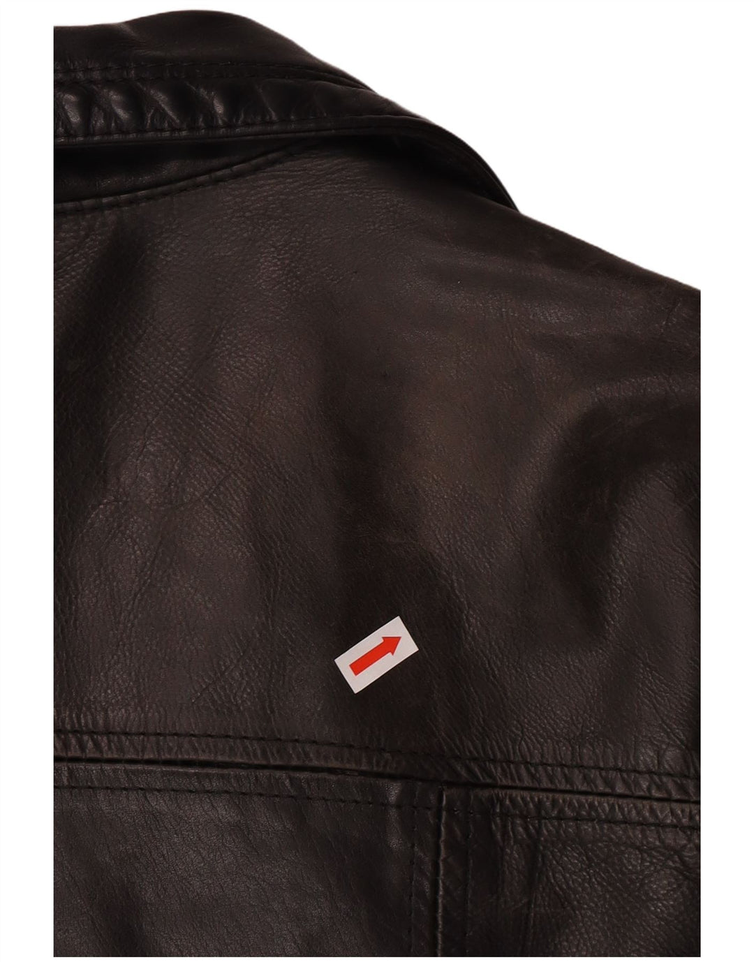 DAKOTA Damen Lederjacke UK 16 Large Black Leather Classic
