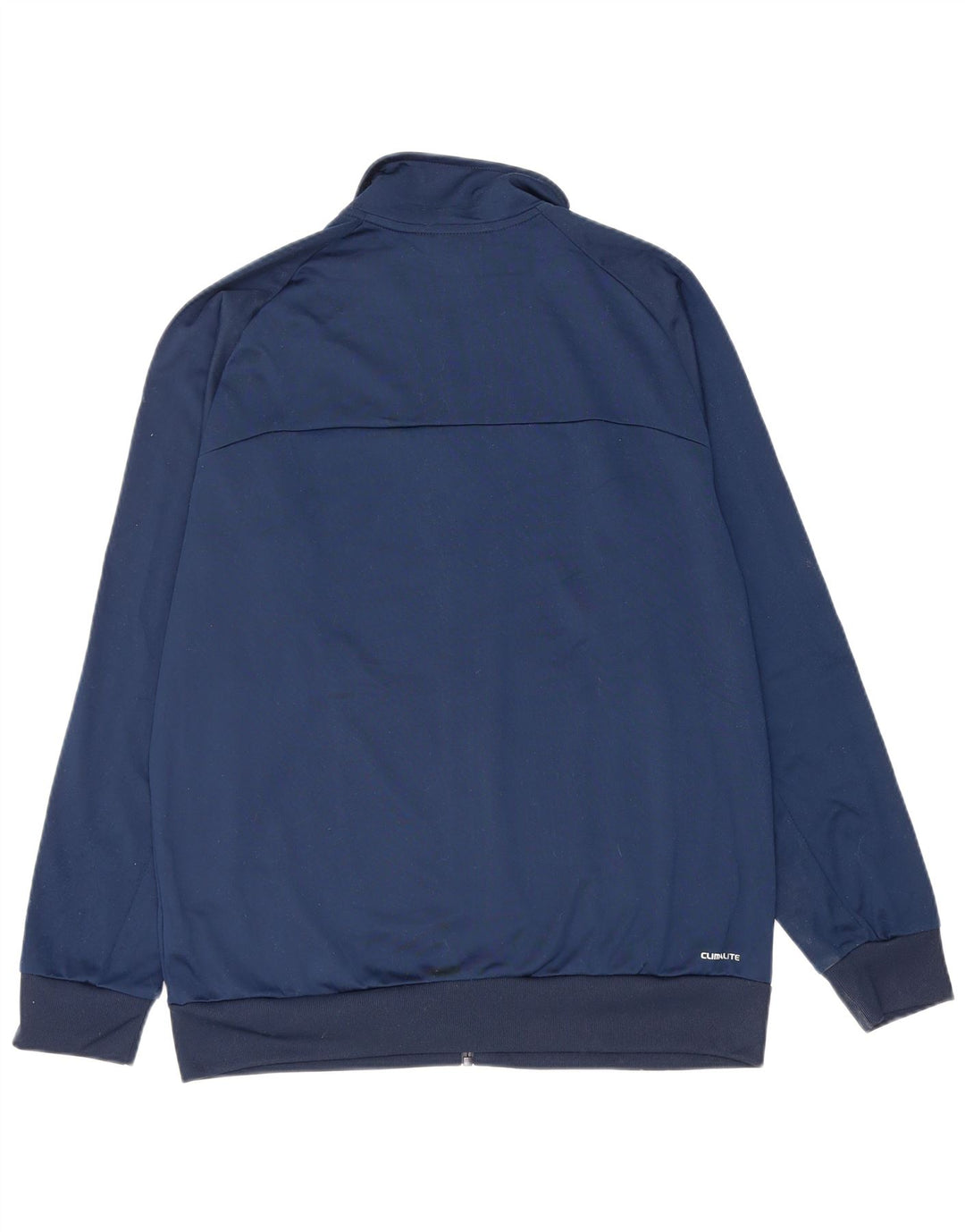 Adidas Herren Trainingsanzug Top Jacke UK 42/44 Large Marineblau Polyester