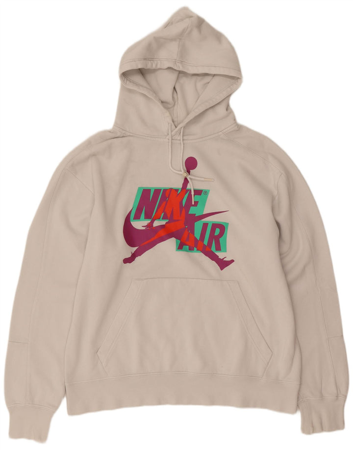 Jordan Herren-Kapuzenpullover mit Grafik, mittelweiß