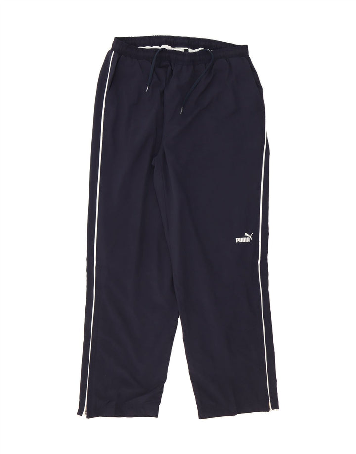 PUMA Mens Tracksuit Trousers XL  Navy Blue Polyester Vintage Puma and Second-Hand Puma from Messina Hembry 