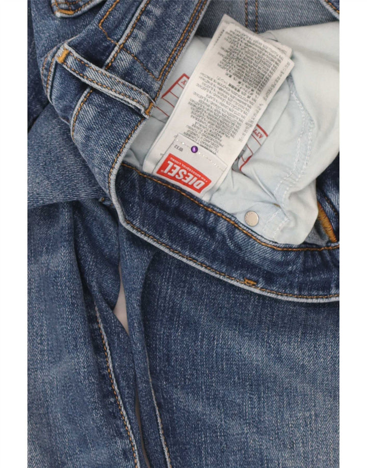 Diesel Damen Slim Jeans W32 L30 Blaue Baumwolle