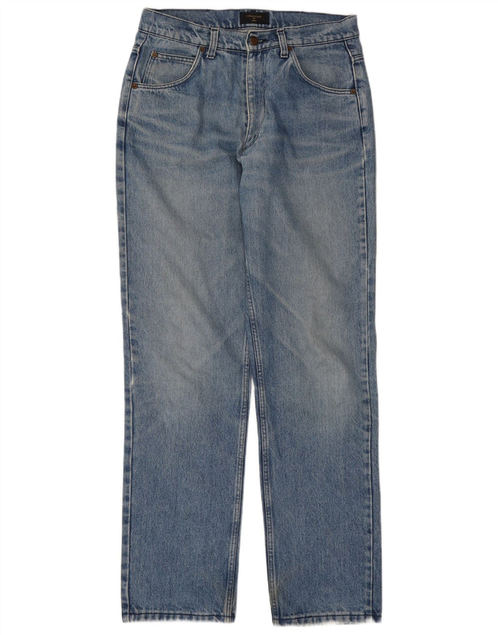 Valentino Herren Straight Jeans W33 L33 Blaue Baumwolle