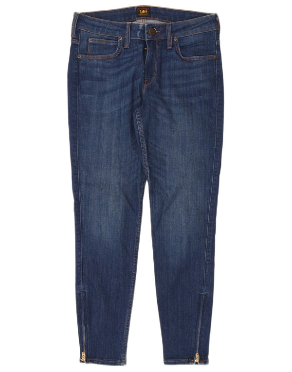 Lee Damen Scarlett verkürzte Röhrenjeans W28 L26 Blaue Baumwolle