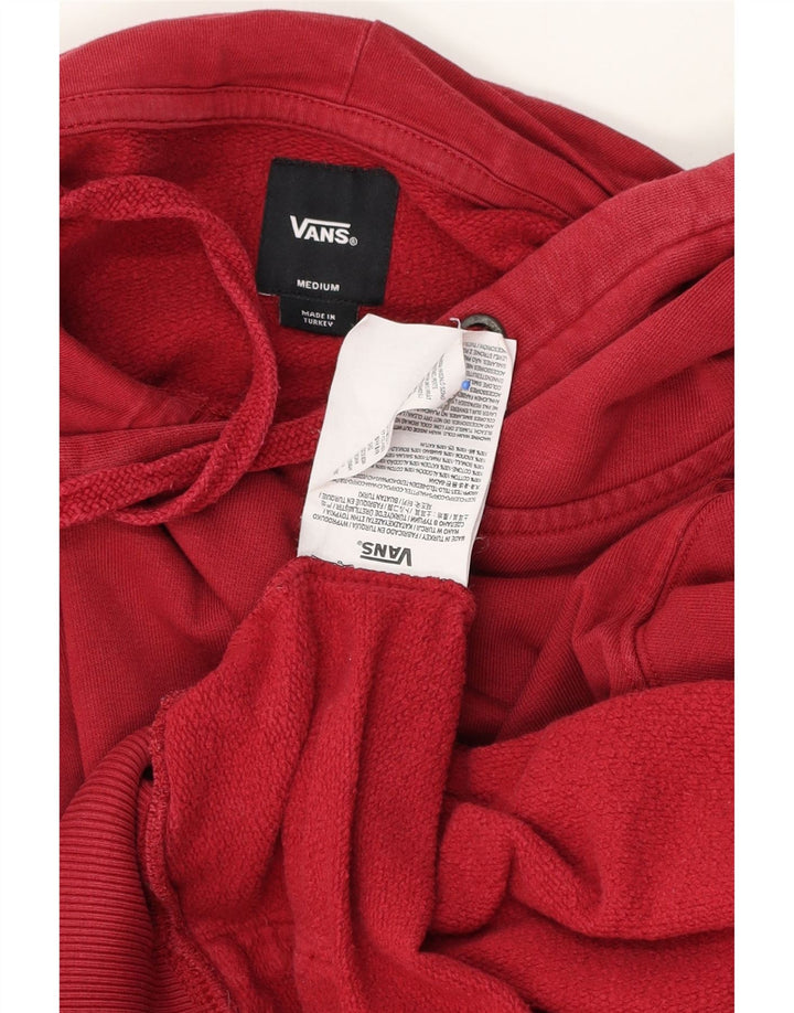 Vans Herren-Kapuzenpullover mit Grafik, mittelrote Baumwolle