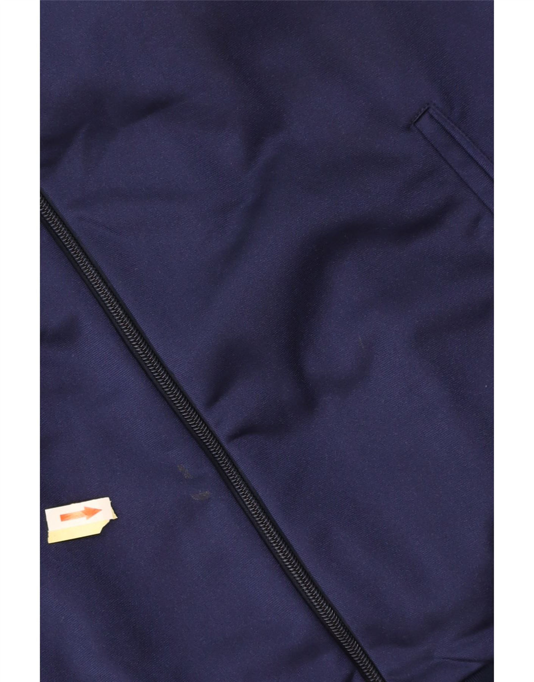 ASICS Herren-Trainingsanzug mit grafischem Oberteil, groß, marineblau, Polyamid