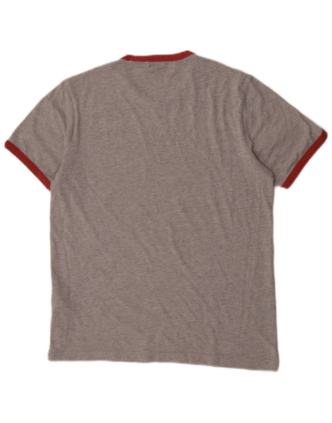 Penguin Herren-T-Shirt-Oberteil, groß, aus grauer Baumwolle