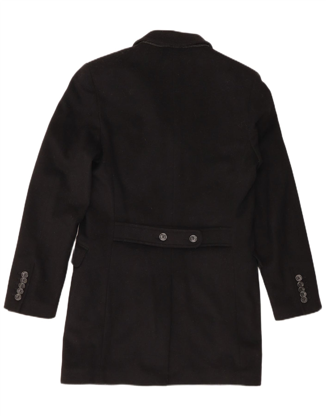 Guess By Marciano Herrenmantel UK 36 Small Schwarze Wolle
