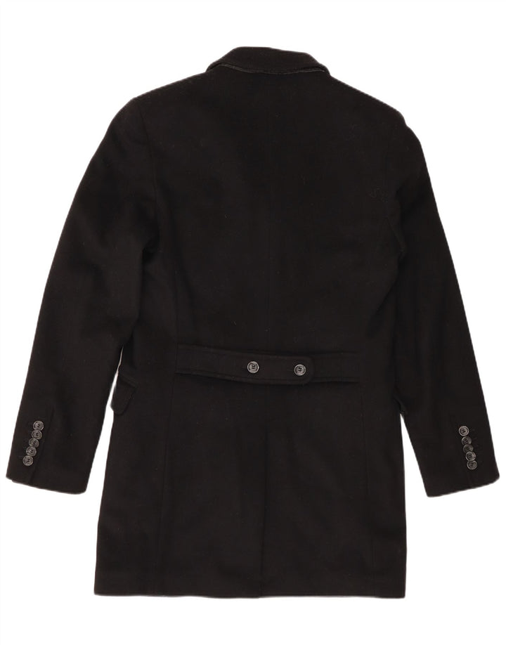 Guess By Marciano Herrenmantel UK 36 Small Schwarze Wolle