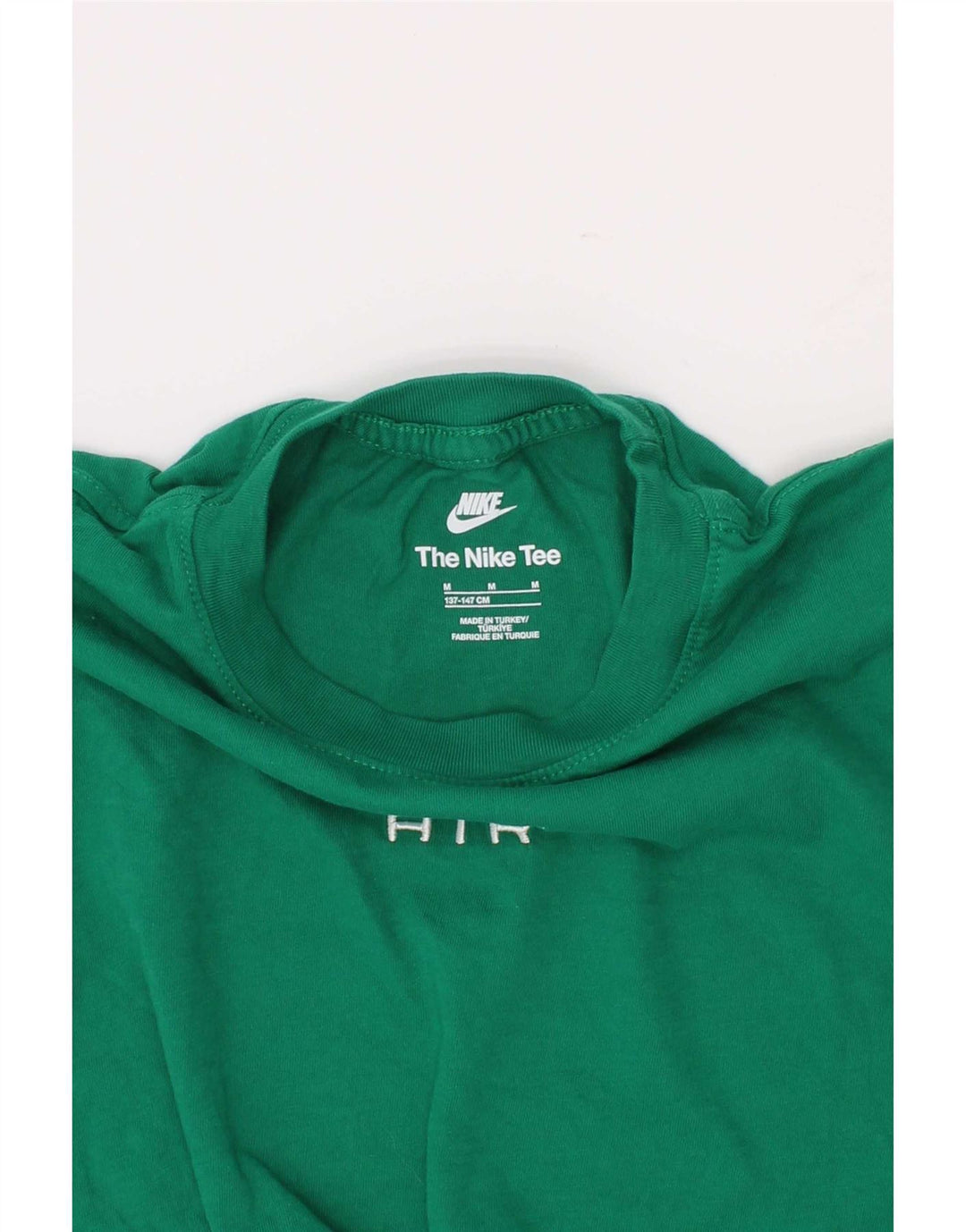Nike Jungen T-Shirt mit Grafik, 10–11 Jahre, mittelgrün