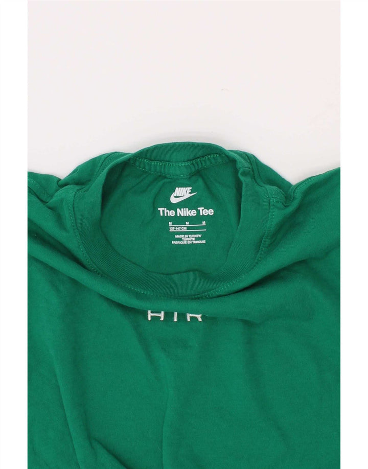 Nike Jungen T-Shirt mit Grafik, 10–11 Jahre, mittelgrün