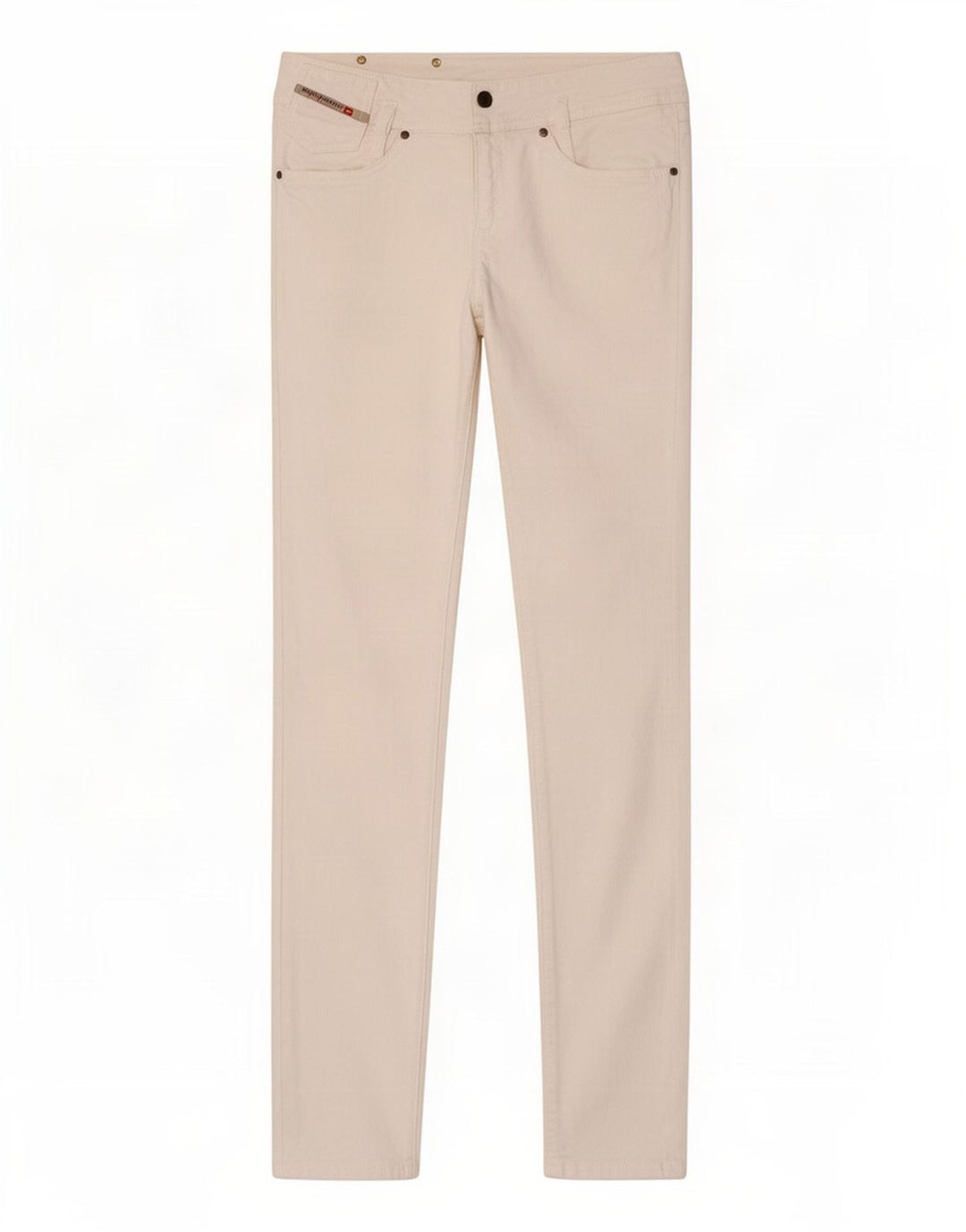 Diesel Damen Slim Jeans W28 L33 Weiße Baumwolle