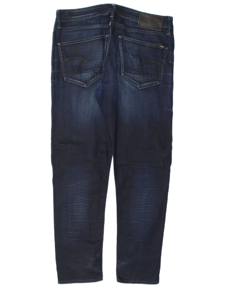 G-Star Herren Slim Jeans W32 L30 Marineblau Baumwolle
