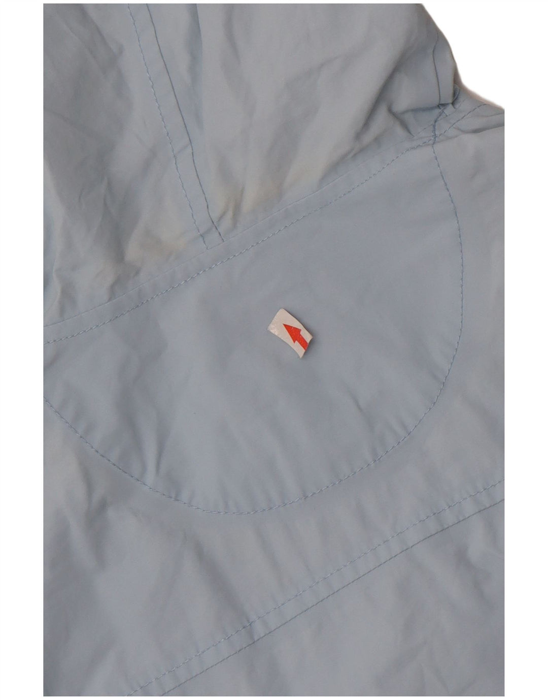 Napapijri Damen Übergroße Kapuzenpullover-Regenjacke UK 10 Small Blau