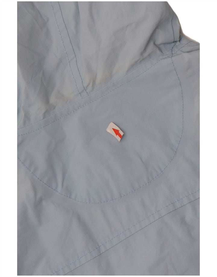 Napapijri Damen Übergroße Kapuzenpullover-Regenjacke UK 10 Small Blau