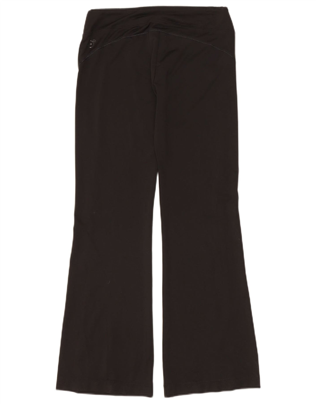 Puma Damen Flare-Trainingshose UK 12 Mittelschwarzes Polyester