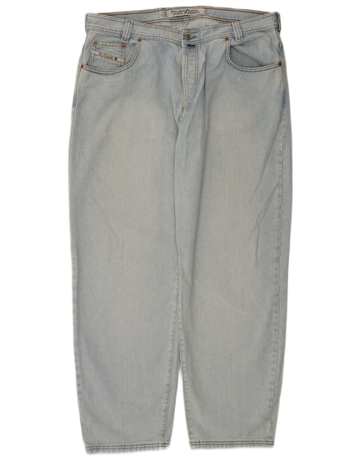 PICALDI Herren Loose Jeans W40 L32 Blaue Baumwolle