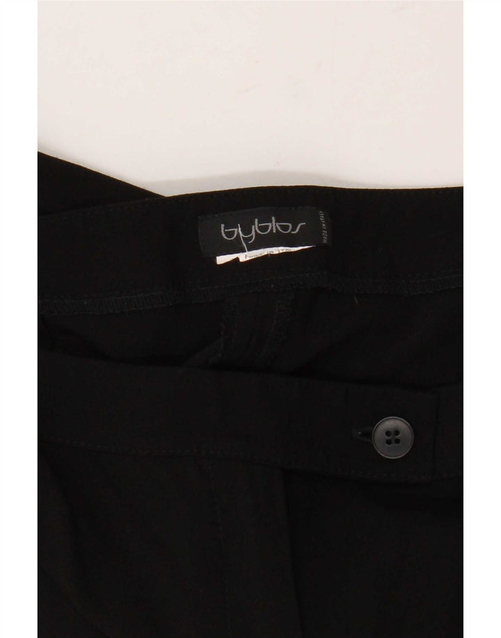 Byblos Slim-Anzughose für Damen, W32, L29, Schwarz