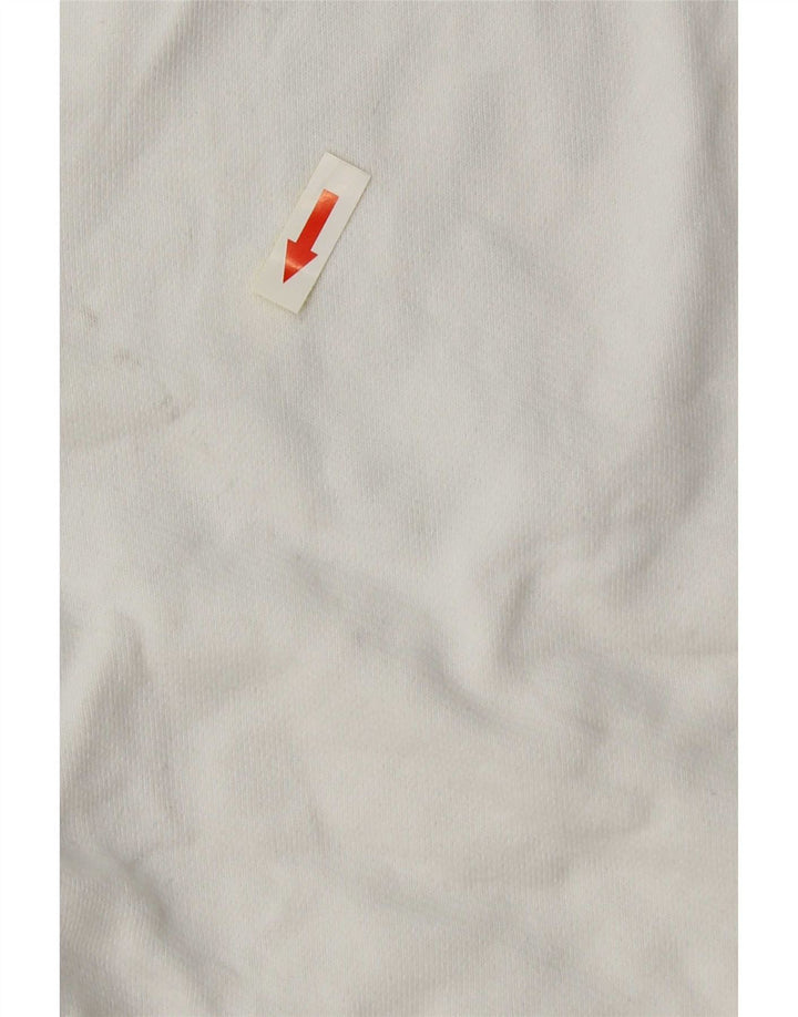 Levi's Herren-Kapuzenpullover mit Grafik, Größe S, weiße Baumwolle