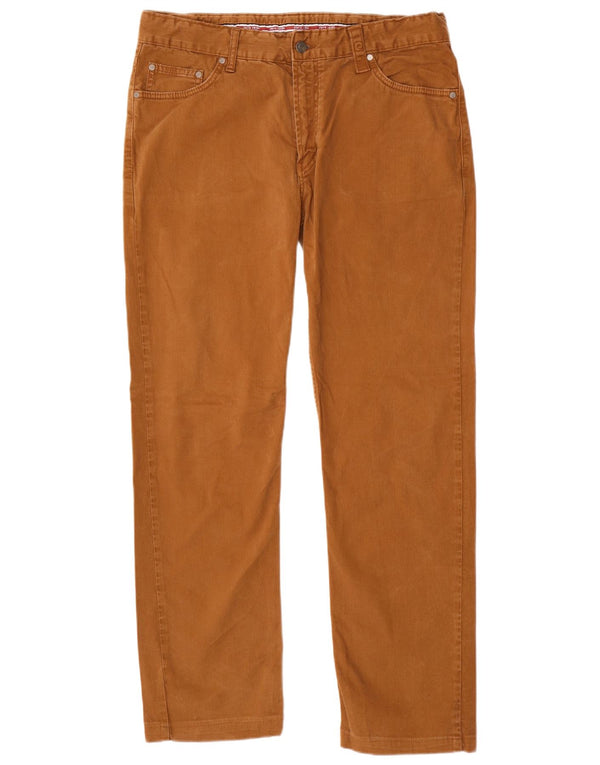 Pierre Cardin Herren gerade Freizeithose IT 46 Small W34 L30 Braun