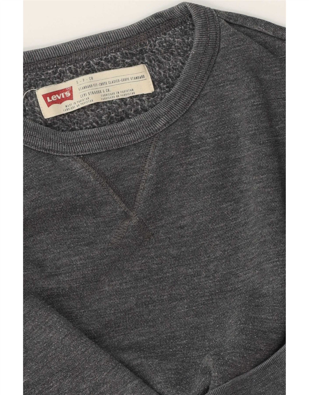 Levi's Herren Sweatshirt Pullover Small Grau